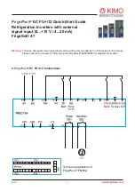 Kimo FrigoPack EC FU+/12 Quick Start Manual предпросмотр