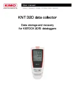 Kimo KNT 320 User Manual preview