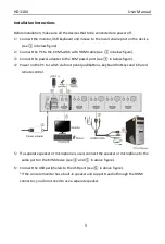 Предварительный просмотр 4 страницы KinAn HD1104 User Manual