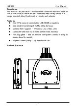 Предварительный просмотр 2 страницы KinAn HD2302 User Manual