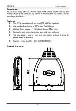 Предварительный просмотр 2 страницы KinAn KA2302 User Manual