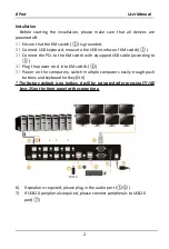 Предварительный просмотр 3 страницы KinAn KM0108 User Manual