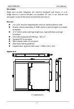 Preview for 2 page of KinAn SW1731 User Manual