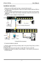 Предварительный просмотр 7 страницы KinAn XM0108 User Manual