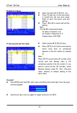 Предварительный просмотр 18 страницы KinAn XM0108 User Manual