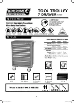 Preview for 1 page of kincrome BLUE STEEL K7787 Operation Manual