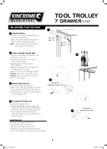 Preview for 2 page of kincrome BLUE STEEL K7787 Operation Manual