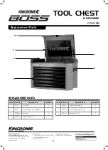 Предварительный просмотр 2 страницы kincrome Boss K7526BB Operation Manual