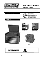 kincrome Contour K7748 Operation Manual предпросмотр