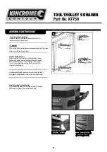 Preview for 2 page of kincrome CONTOUR K7759 Operating Manual