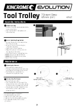 Preview for 2 page of kincrome Evolution K7927 Operation Manual