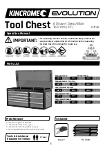 kincrome Evolution K7948 Operation Manual предпросмотр