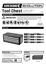 kincrome Evolution K7953 Operation Manual предпросмотр