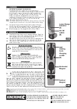 Preview for 2 page of kincrome K10202 Instruction Manual