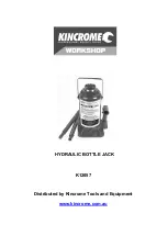 kincrome K12057 Owner'S Assembly And Operating Manual preview