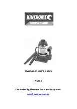 Preview for 1 page of kincrome K12058 Owner'S Assembly And Operating Manual