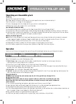 Preview for 7 page of kincrome K12060 Manual