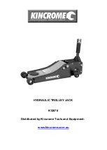 kincrome K12076 Owner'S Assembly And Operating Manual preview