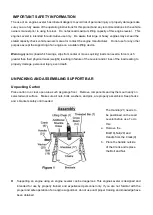 Предварительный просмотр 3 страницы kincrome K12105 Owner'S Assembly And Operating Manual