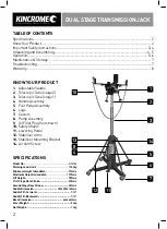 Preview for 2 page of kincrome K12134 Manual