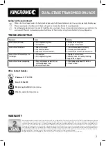 Preview for 7 page of kincrome K12134 Manual