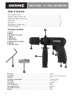 Preview for 2 page of kincrome K13263 Manual