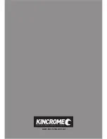 Preview for 8 page of kincrome K13263 Manual