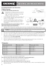 Предварительный просмотр 6 страницы kincrome K13271 Manual