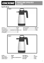 Предварительный просмотр 3 страницы kincrome K16020 Manual