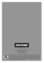 Предварительный просмотр 10 страницы kincrome K16020 Manual