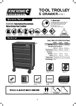 kincrome K7781 Operation Manual preview