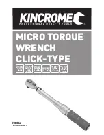 kincrome K8036 Manual preview