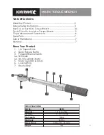 Preview for 2 page of kincrome K8036 Manual