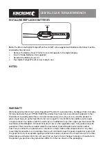 Preview for 5 page of kincrome K8183 Quick Start Manual