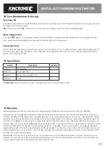 Preview for 11 page of kincrome K8315 Manual