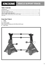 Предварительный просмотр 3 страницы kincrome KI 2070 Manual