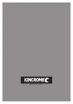 Preview for 8 page of kincrome KP1012 Manual