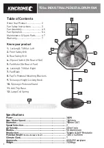 Предварительный просмотр 2 страницы kincrome KP1013 Manual