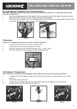 Предварительный просмотр 5 страницы kincrome KP1013 Manual