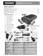 Предварительный просмотр 2 страницы kincrome KP1405 Manual