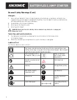 Предварительный просмотр 4 страницы kincrome KP8001 Manual