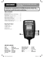 Preview for 2 page of kincrome KP87001 Manual