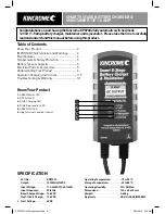 Предварительный просмотр 2 страницы kincrome KP87002 Manual