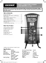 Предварительный просмотр 2 страницы kincrome KP87005 Manual