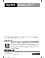 Preview for 12 page of kincrome KP87007 Manual