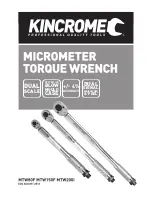 kincrome MTW80F Manual предпросмотр