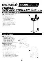 Preview for 2 page of kincrome Trade Center K7369 Operation Manual