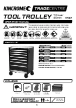 kincrome TRADECENTRE K7367 Operation Manual preview