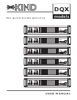 Preview for 1 page of Kind DQX 3024 User Manual