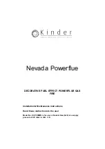 Предварительный просмотр 1 страницы Kinder Nevada Powerflue KCPC00MN Installation & Maintenance Instructions Manual